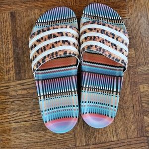 Adidas women's slides size 7